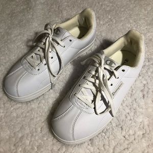 New white champion tennis shoes